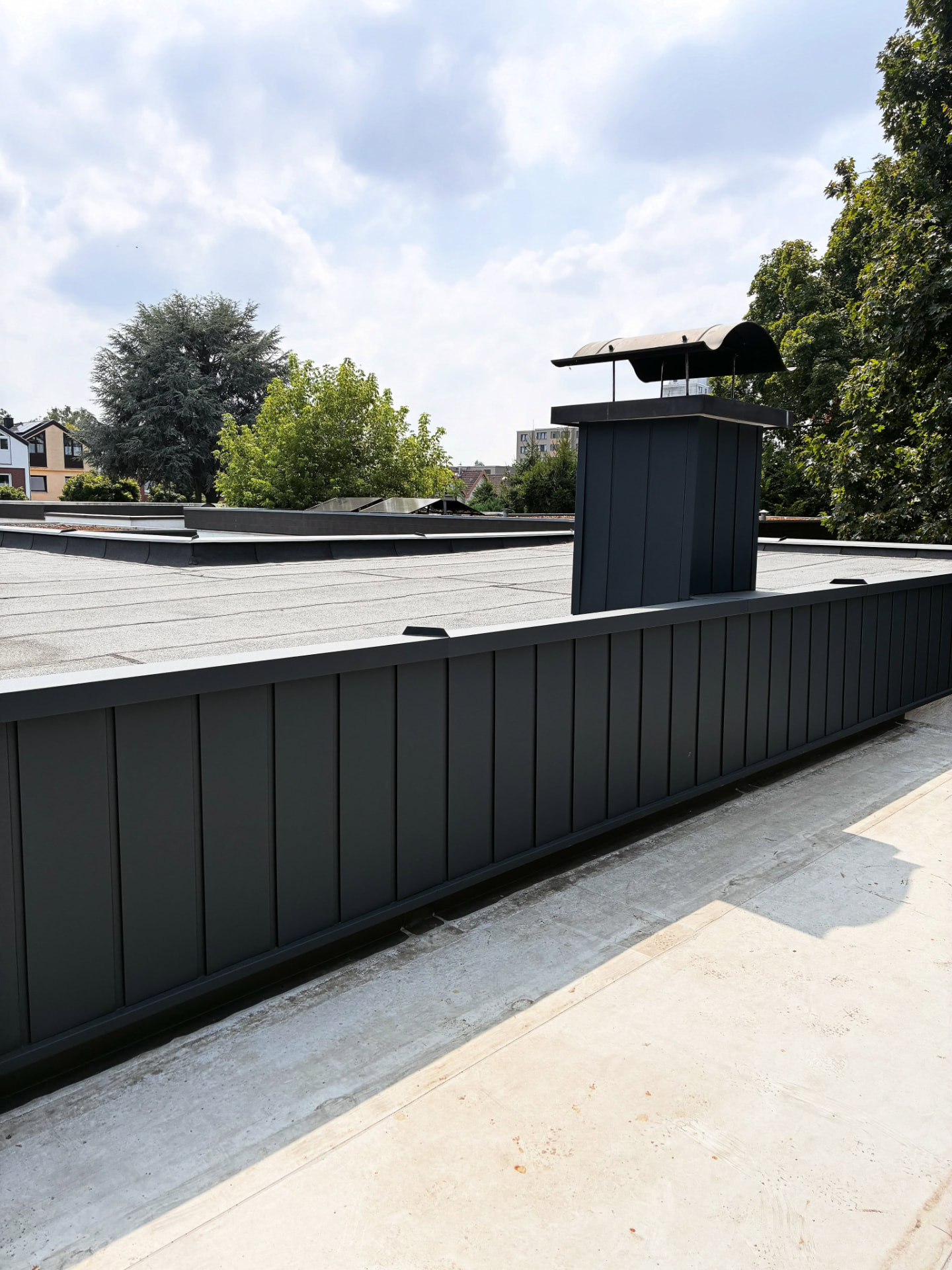 Flachdach – Dachmotiv